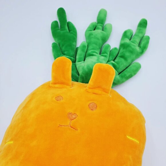 Kawaii Carrot Plush Cushion - Picture 2 of 3